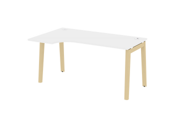 Стол эргономичный ONIX WOOD опоры L- массив дерева OW.SA -1  1580*980*750(720/460)